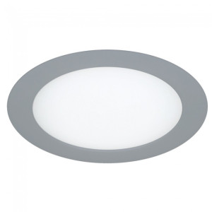 Pack 2 Downlights led redondo gris (18W) D