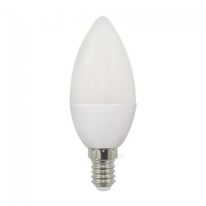 Lâmpada LED Candela E14 luz quente (6W) D