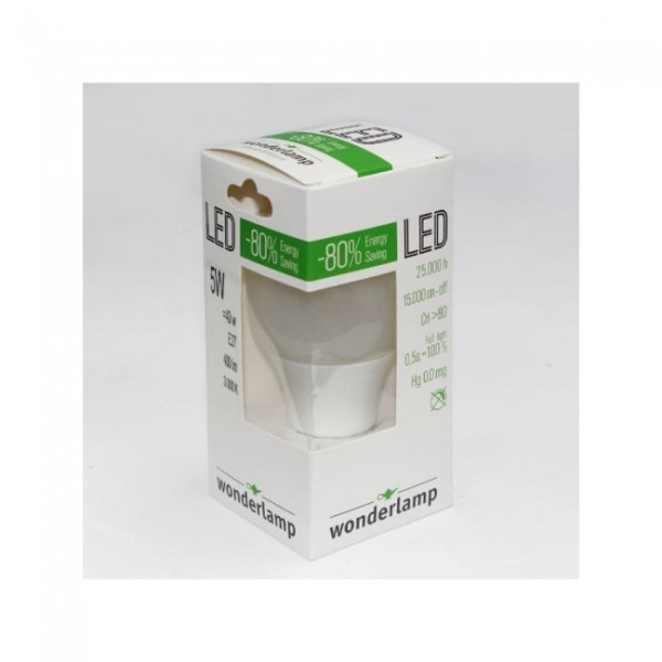 Pack 10 Bombillas LED Estandar E27 (5W - 4200K) M 4