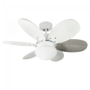 Ventilador de techo con luz Tauro H