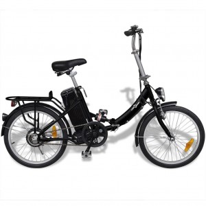 Bicicleta elétrica dobrável com bateria de alumínio D