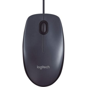 Ratón logitech m90/ hasta 1000 dpi/ gris v2 D