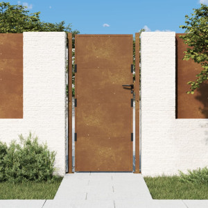 Porta do jardim aço cortado 105x205 cm D