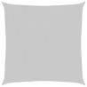 Toldo de vela poliéster oxford 100% gris claro 7x7 m 2