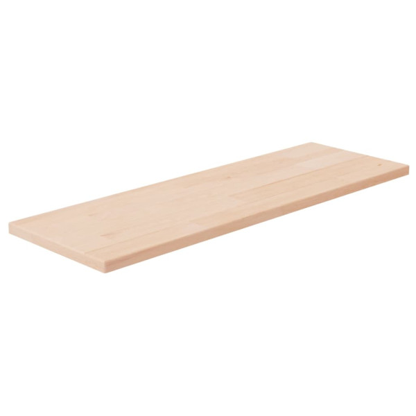 Tabla de estantería madera maciza roble sin tratar 60x20x1.5 cm D