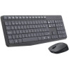 Teclado y Ratón inalámbricos Logitech MK235 negro 2