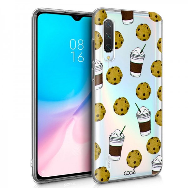 Carcasa COOL para Xiaomi Mi 9 Lite Clear Cookies D