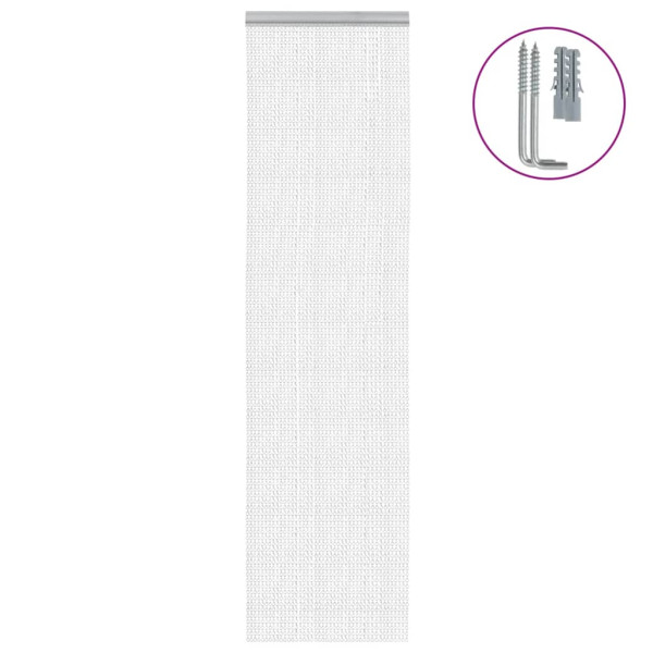 Mosquitera de cadena para puerta aluminio 56x186 cm D