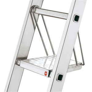 Hailo Plataforma de escalera colgante acero 9950-001 D