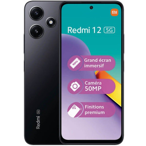 Xiaomi Redmi 12 5G dual sim 4 GB RAM 128 GB preto D