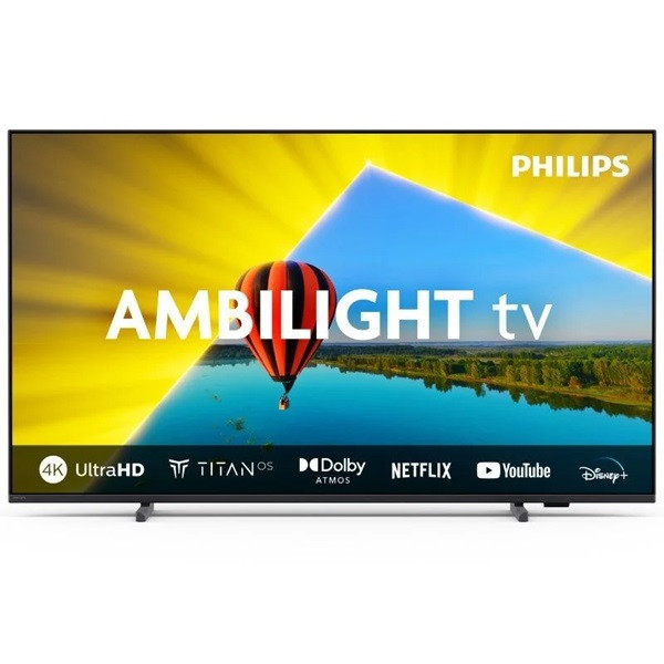 Smart TV PHILIPS Ambilight 75" LED 4K HD 75PUS8079 negro D