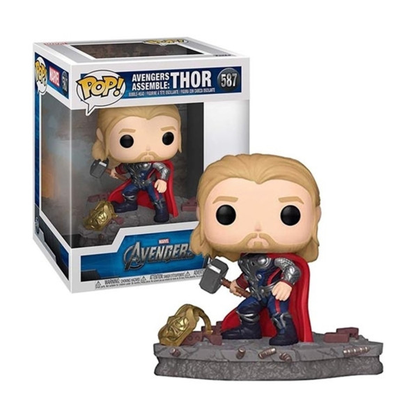 Funko pop deluxe maravilha vingadores thor montar 45635 D