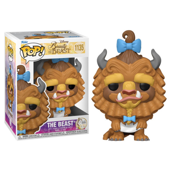 Funko pop disney la bella y la bestia bestia con rizos 57585 D