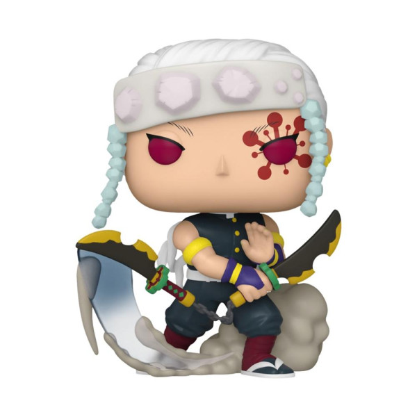 Funko pop demon slayer tengen uzui con opcion chase metalico 75574 D