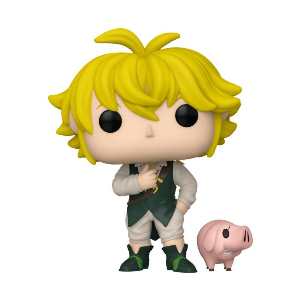 Funko pop animação sete pecados mortais meliodas com falcões 75541 D