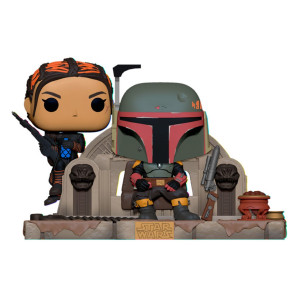 Funko pop moment star wars the mandalorian boba fett " fennec shand 58391 D