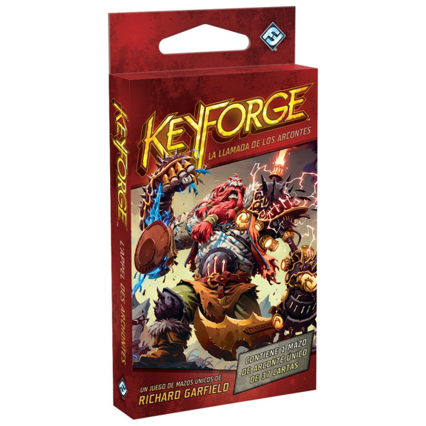 Jogo de tabuleiro Keyforge o chamado dos arcontes pegi deck 14 D