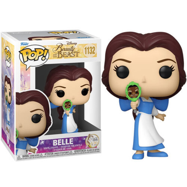 Funko pop disney a besta bonita e bonita com espelho 57583 D