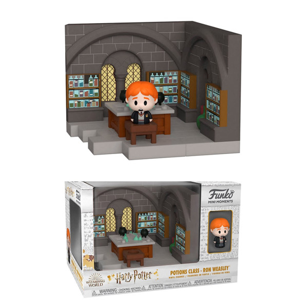 Mini moments funko harry potter aniversario ron weasley con opcion chase 57365 D