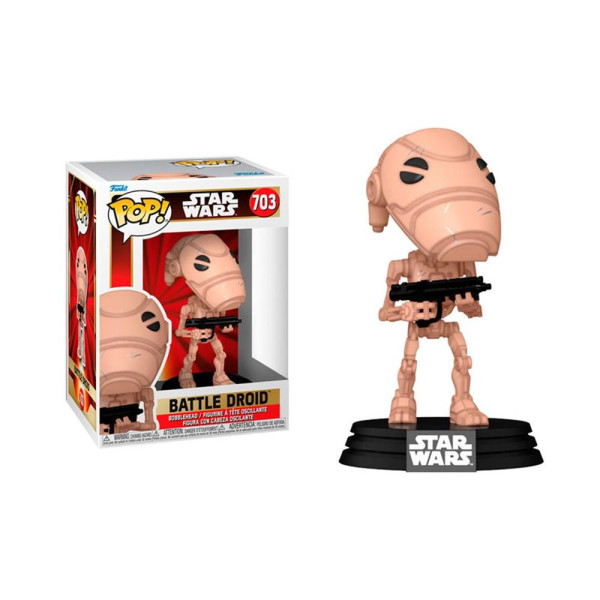 Funko pop star wars the phantom menace androide de batalla 76016 D