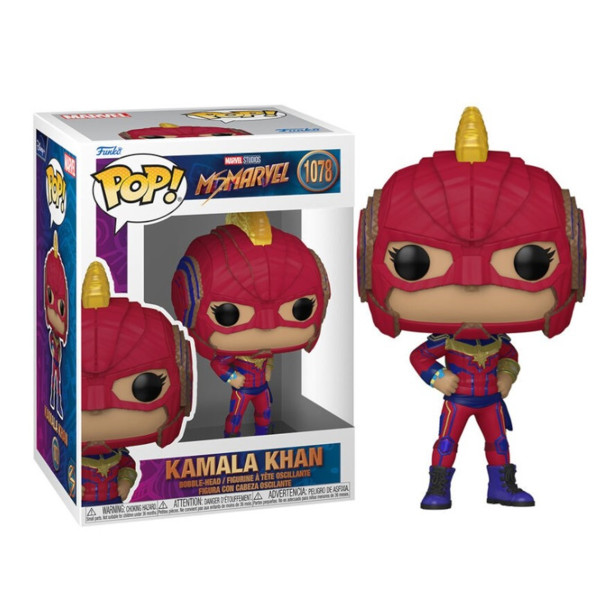 Funko pop marvel ms. maravilhoso kamala khan D