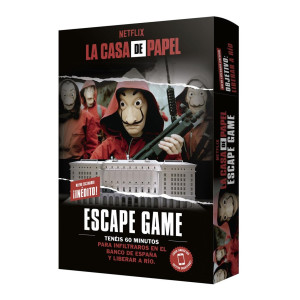 Juego de mesa LA CASA DE PAPEL: ESCAPE GAME 2 D