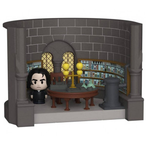 Mini moments funko harry potter aniversario profesor snape clases de pociones con opcion chase 57361 D