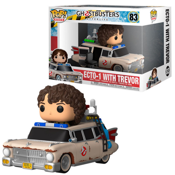 Funko pop ride super deluxe cine cazafantasmas afterlife ecto 1 con trevos 47679 D