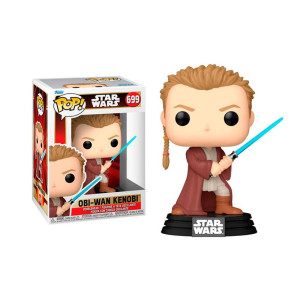 Funko pop star wars the phantom menace obi wan jovem 76018 D