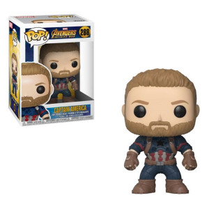 Funko pop maravilha infinity war capitan america 26466 D