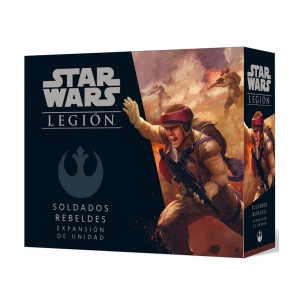 Juego de mesa star wars legión: soldados rebeldes pegi 14 D