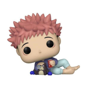 Funko pop jujutsu kaisen itadori con muñeco tsukamoto exclusivo D