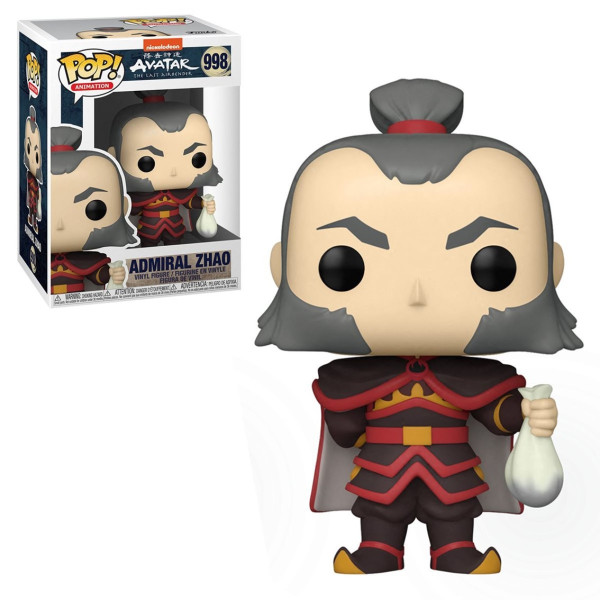 Funko pop animacion avatar the last airbender la leyenda de aang admiral zhao 56023 D