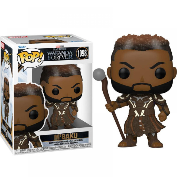 Funko pop marvel black panther wakanda forever mbaku 63942 D