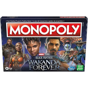 Juego de mesa monopoly BLACK PANTHER D