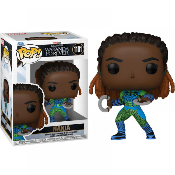 Funko pop maravilha preto panther wakanda para sempre nakia 66716 D