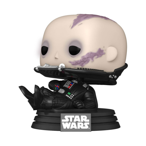 Funko pop estrela guerras retorno do jedi 40 aniversário darth vader desmascarado 70750 D