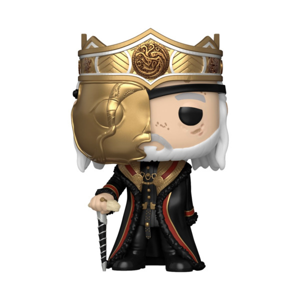 Funko pop dragão casa viserys com máscara 76474 D