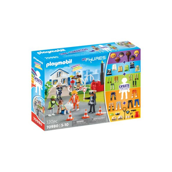 Playmobil my figures: mision de rescate D