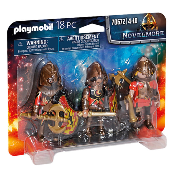 Playmobil set de 3 bandidos de burnham D