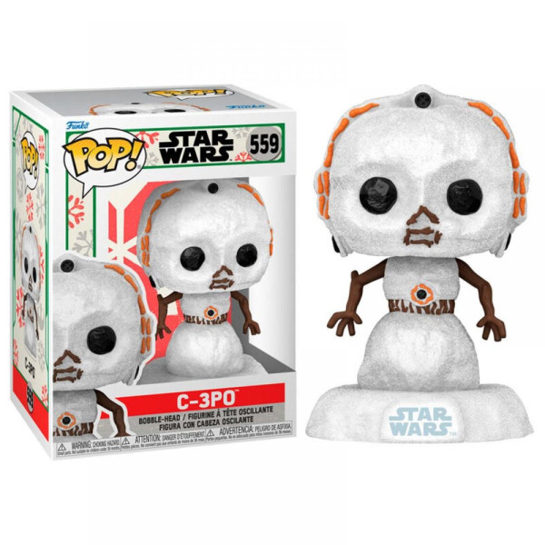 Funko pop estrela guerras férias c - 3po 64335 D