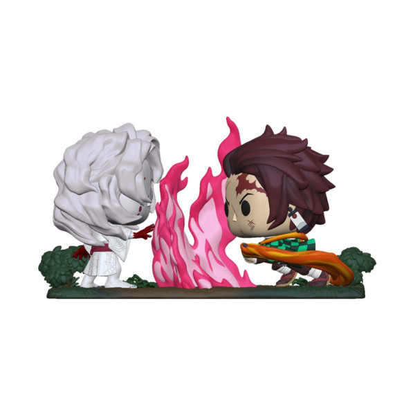 Funko pop moment animation demon slayer kimetsu no yaiba tanjiro vs rui 49009 (reserva antecipada já) D