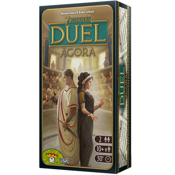 Juego de mesa 7 wonders: duel pegi agora 10 D