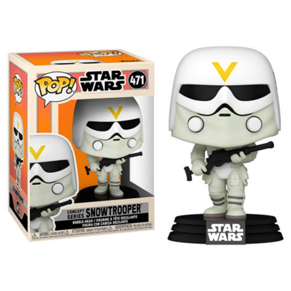 Funko pop star wars concept snowtrooper version alternativa 56768 D