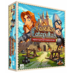 Juego de mesa castillos y catapultas pegi 8 D