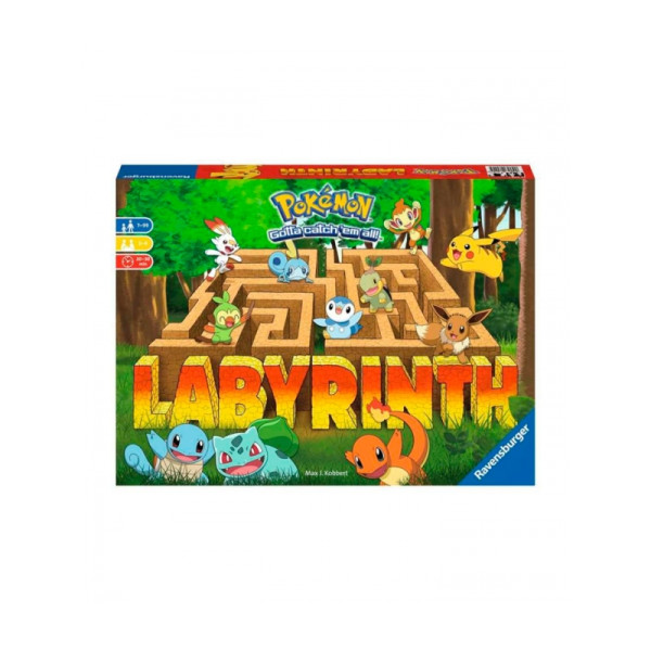 Juego de mesa ravensburger labyrinth pokemon D