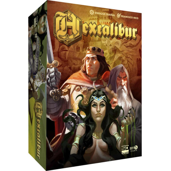 Hexcalibur Pegi 10 jogo de tabuleiro 10 D