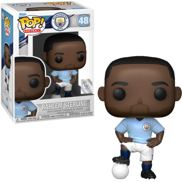 Funko pop esportes futebol manchester cidade raheem sterling 57864 D