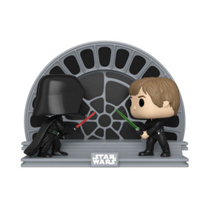 Funko pop moment star wars retorno del jedi 40 aniversario luke vs darth vader 70743 D