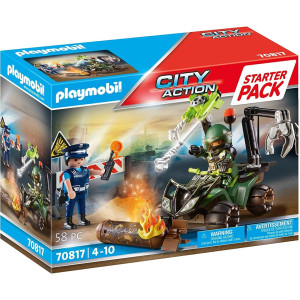 Playmobil starter pack policia : entrenamiento D